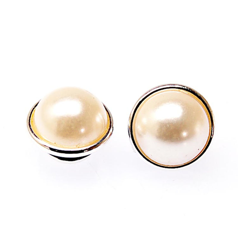 Pearl Necklace - 12 Pezzi di Perle Bianche Jewelpop
