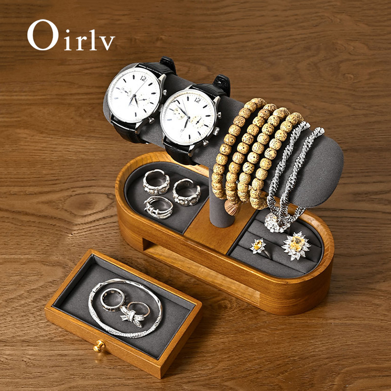 Jewellery Watches - Oirlv Organizzatore per orologi in legno