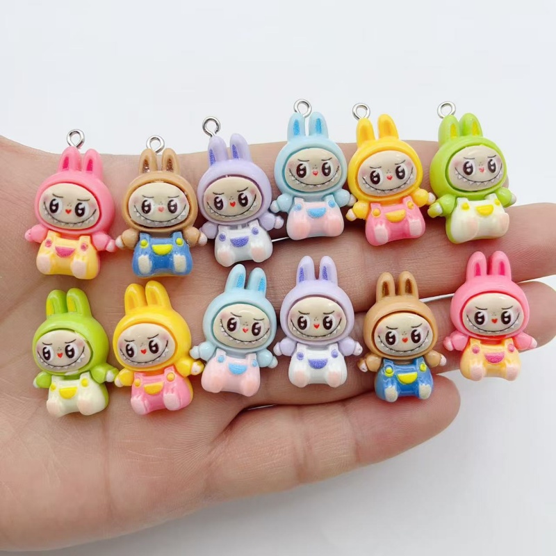 Drop Earrings - 10 Pezzi Ciondoli in Resina Kawaii