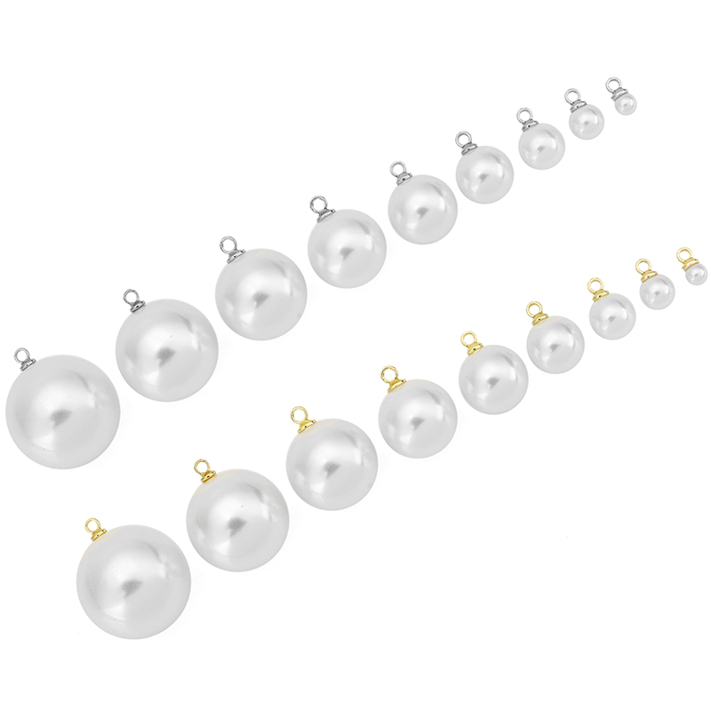 Drop Earrings - 20 pz Perle Imitazione Ciondoli Orecchini