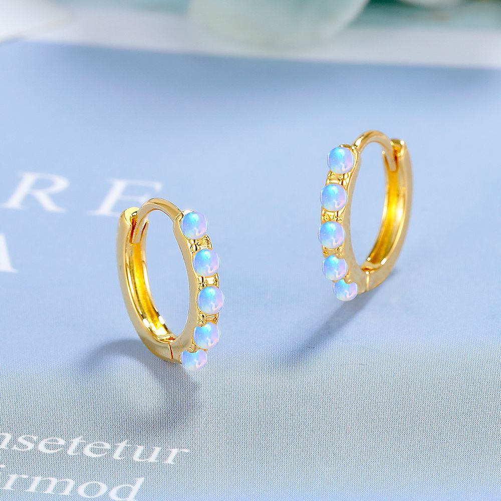 Orecchini in argento sterling  - Opal Earrings Dangle recensione e prezzo