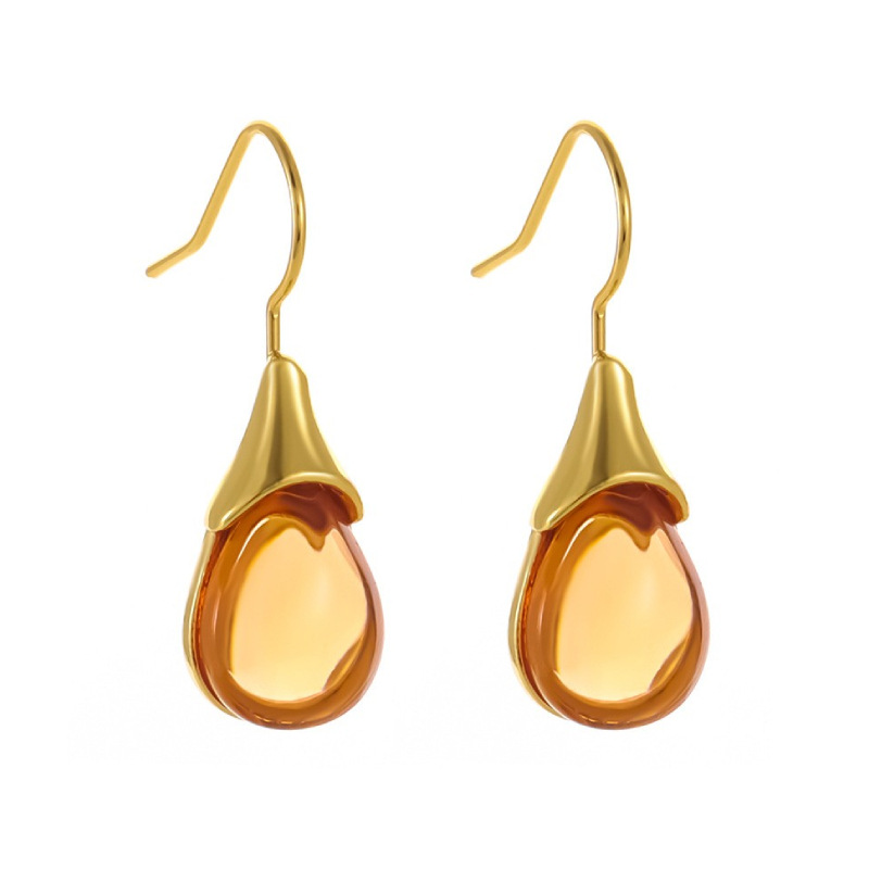 Orecchini con pietre occhio di - Opal Earrings Dangle recensione e prezzo