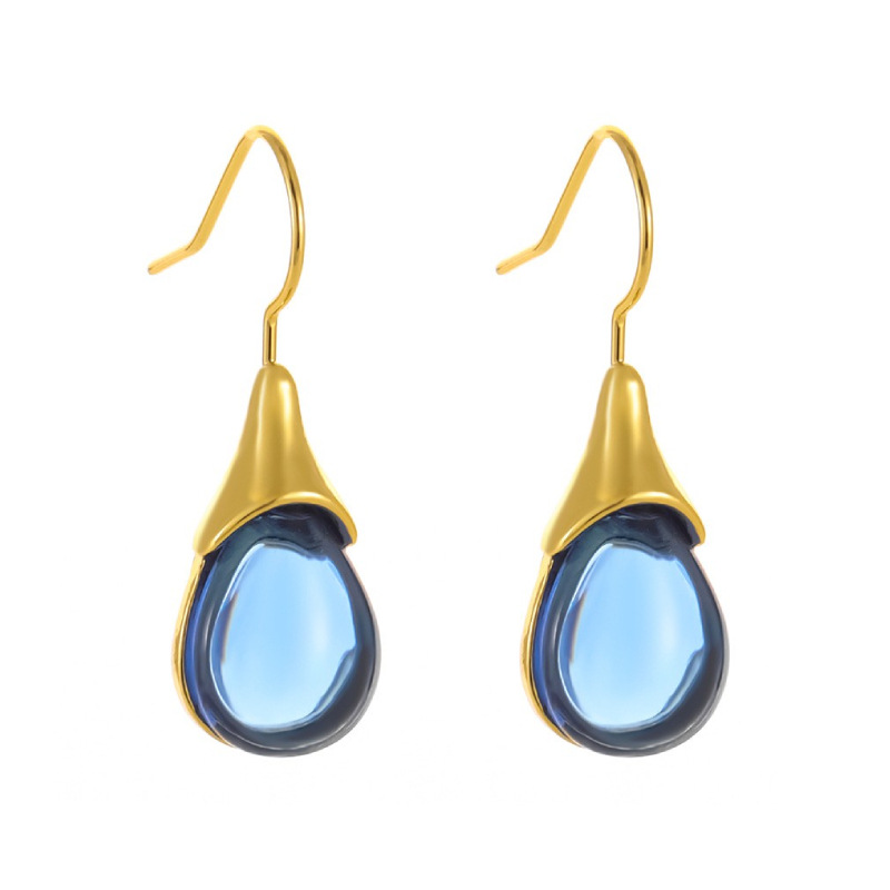 Orecchini con pietre occhio di - Opal Earrings Dangle recensione e prezzo