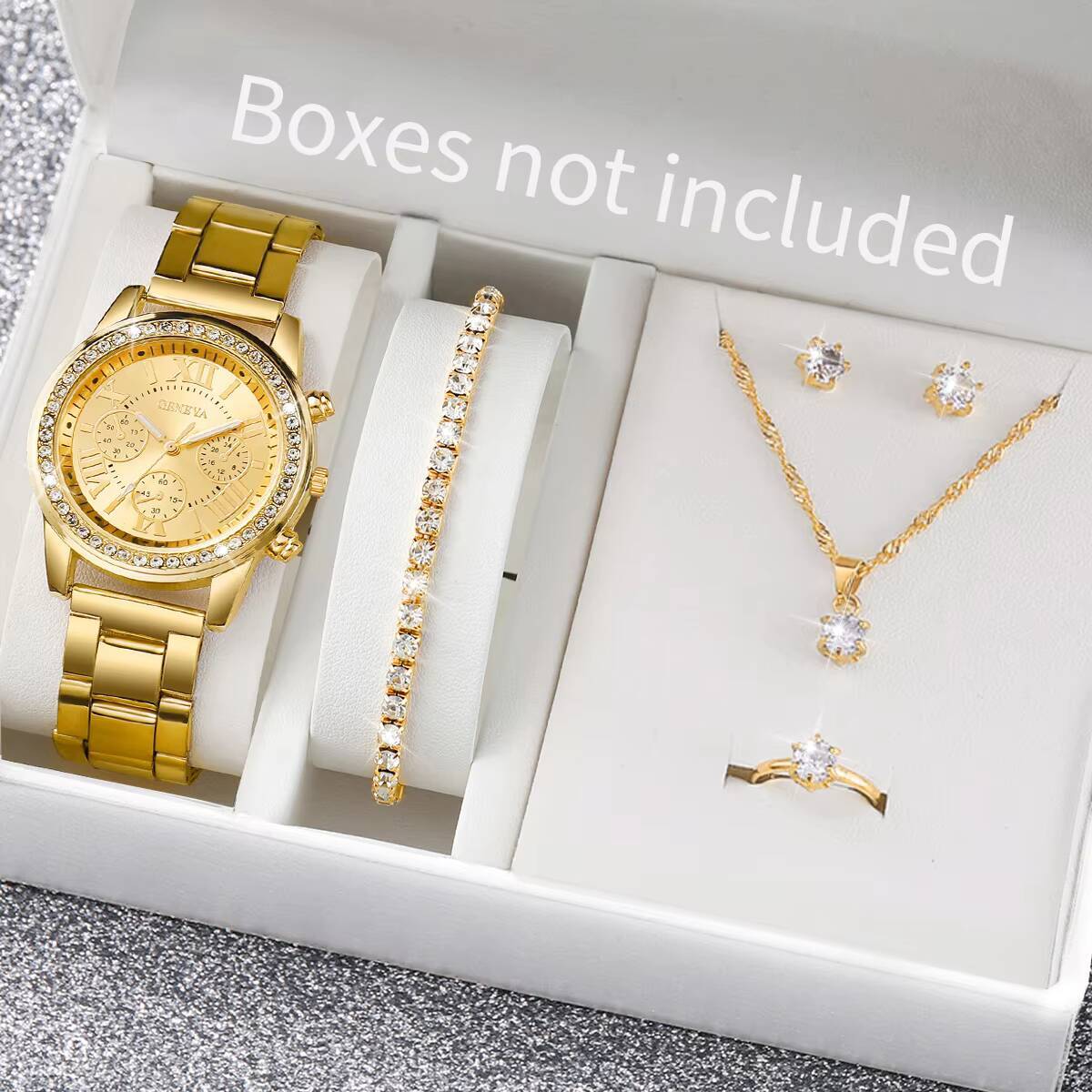 6 pezzi/set orologi da donna a - Jewels On Watches recensione e prezzo