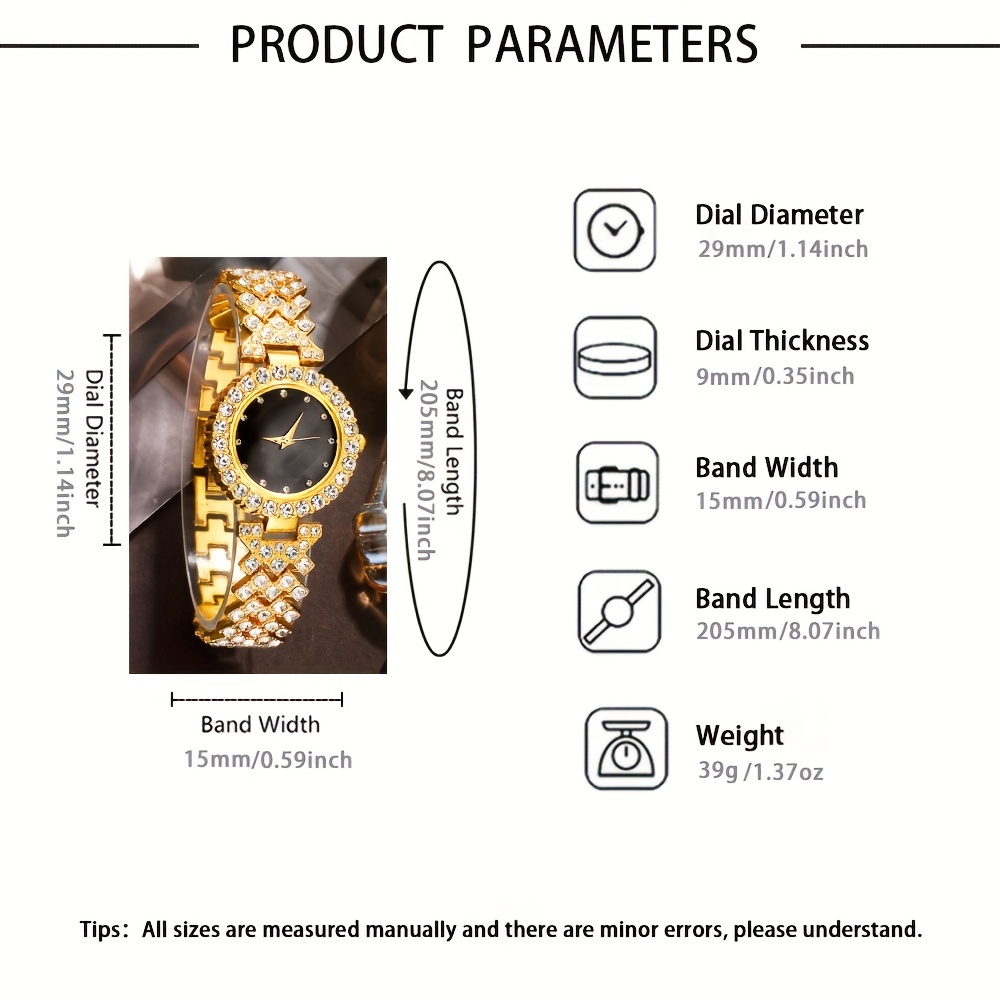 Set di 2 Pezzi: Orologio al Qu - Jewels On Watches recensione e prezzo
