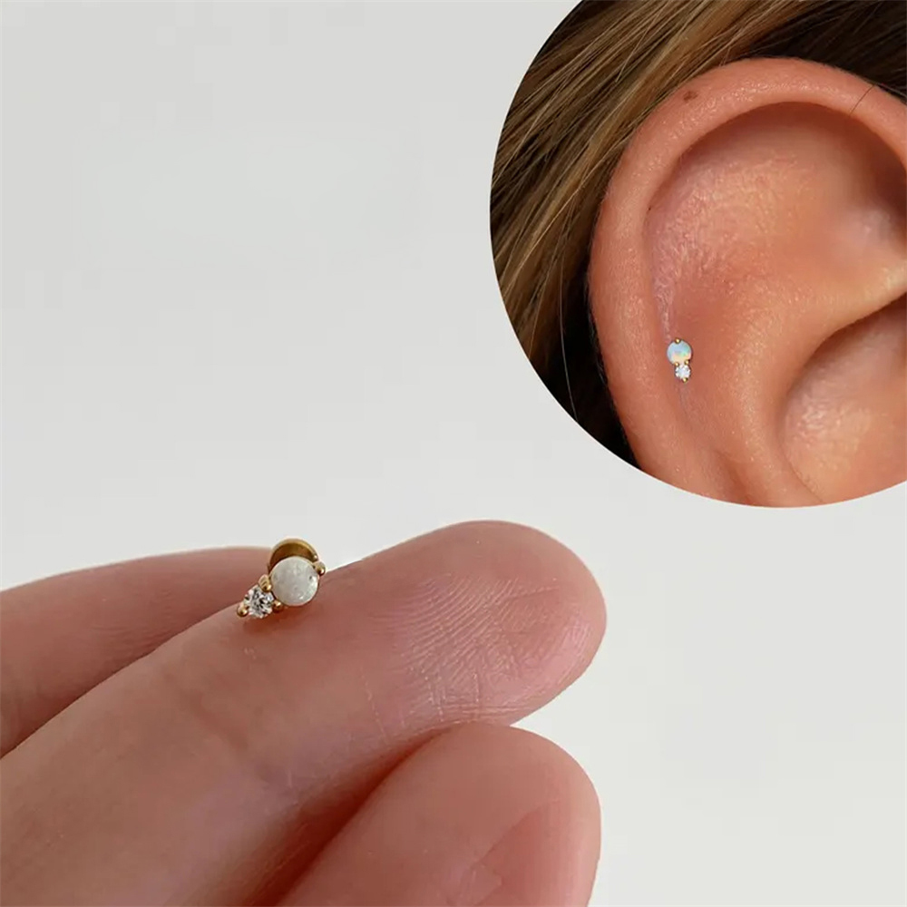 AIDE Orecchini a perno piatto  - Opal Earrings Dangle recensione e prezzo