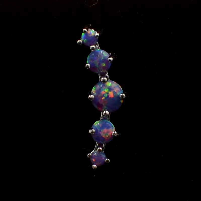 CHUANCI 1 PC in acciaio inossi - Opal Earrings Dangle recensione e prezzo