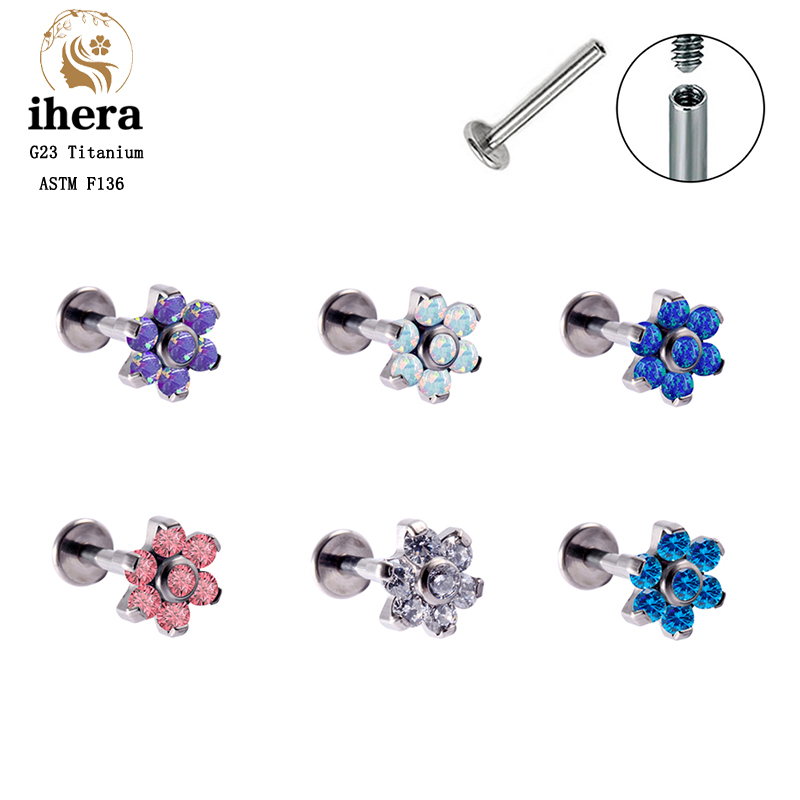 Orecchini a perno con fiore in - Opal Earrings Dangle recensione e prezzo