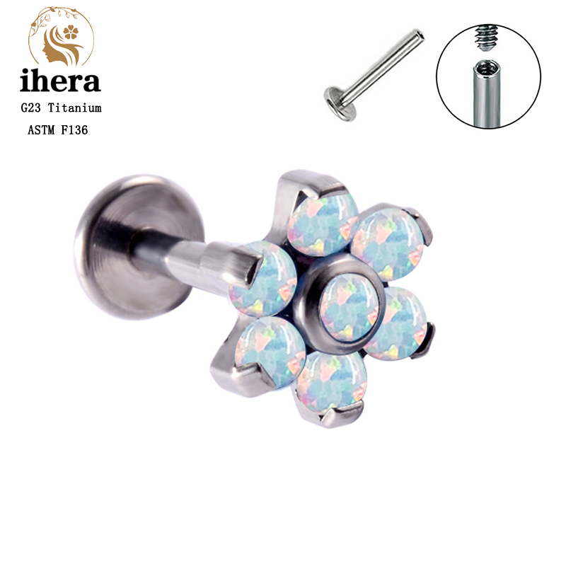 Orecchini a perno con fiore in - Opal Earrings Dangle recensione e prezzo